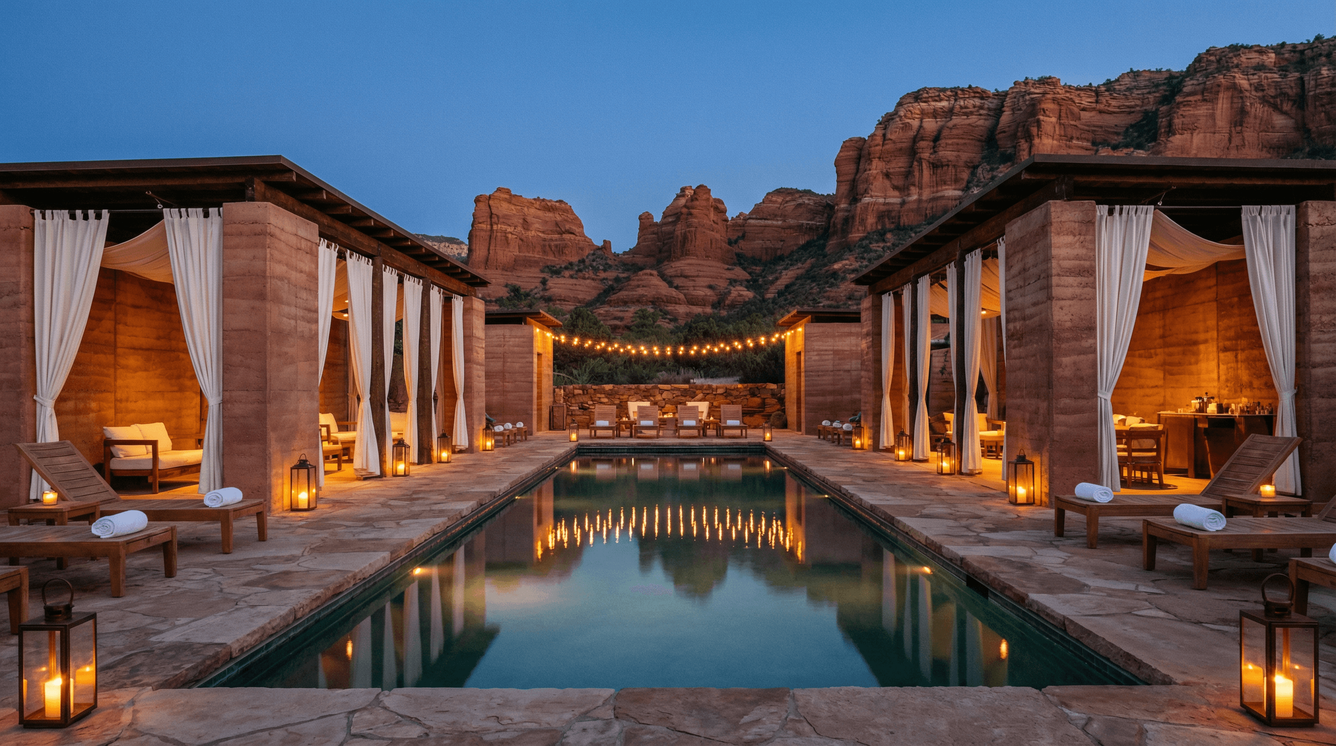 Camel trek at sunset