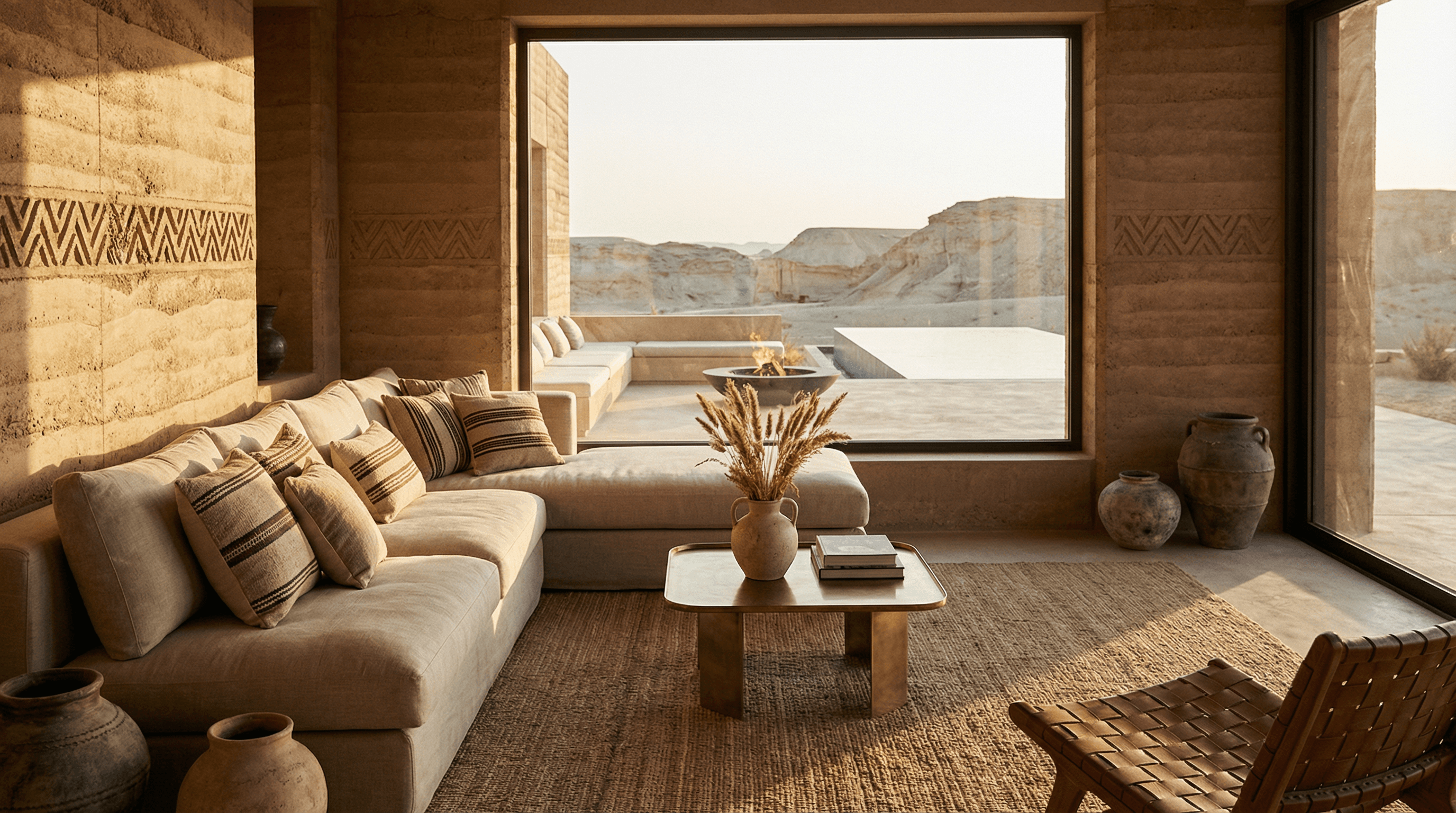 Sandstone rock formations