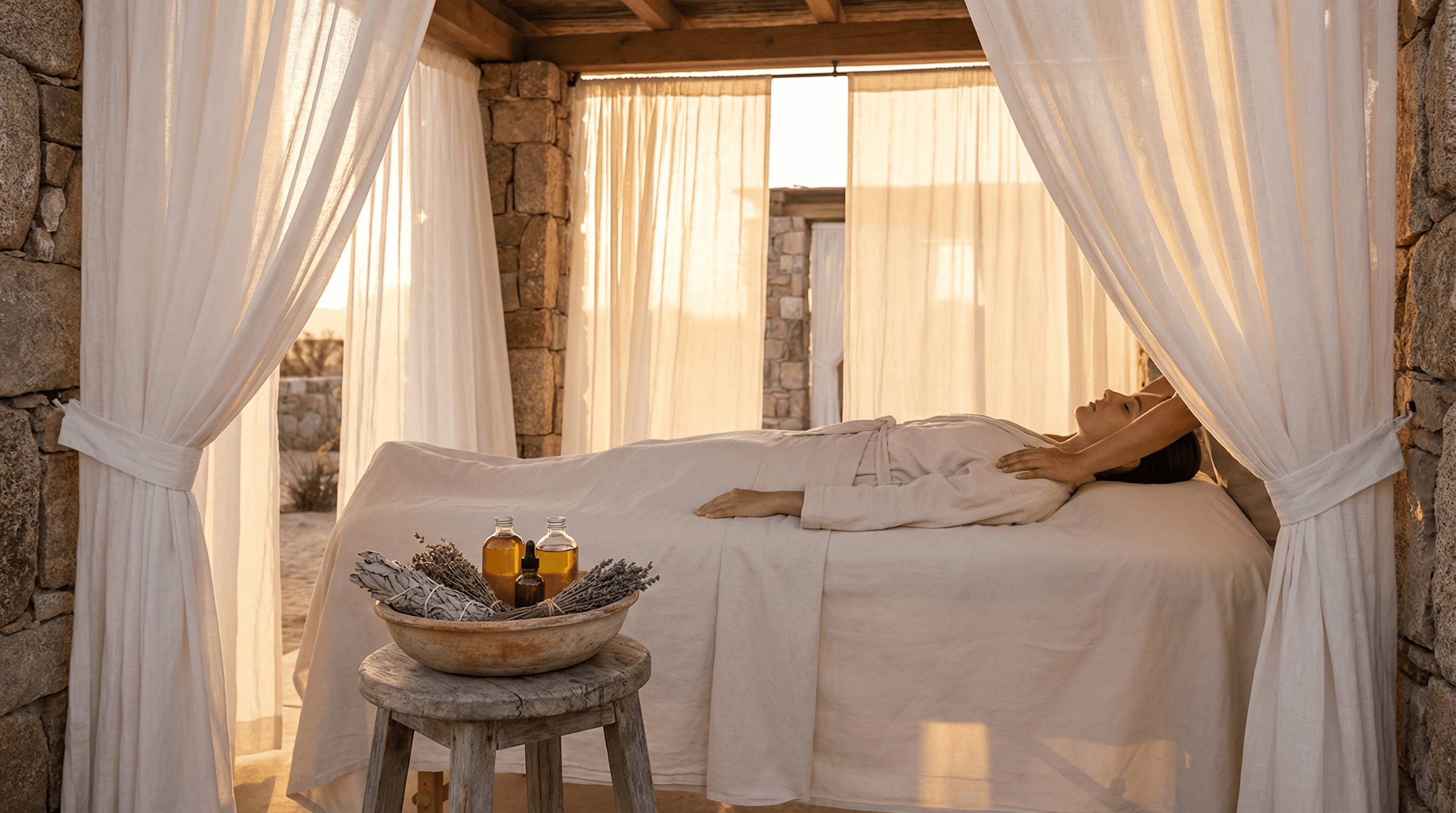 Private desert dining